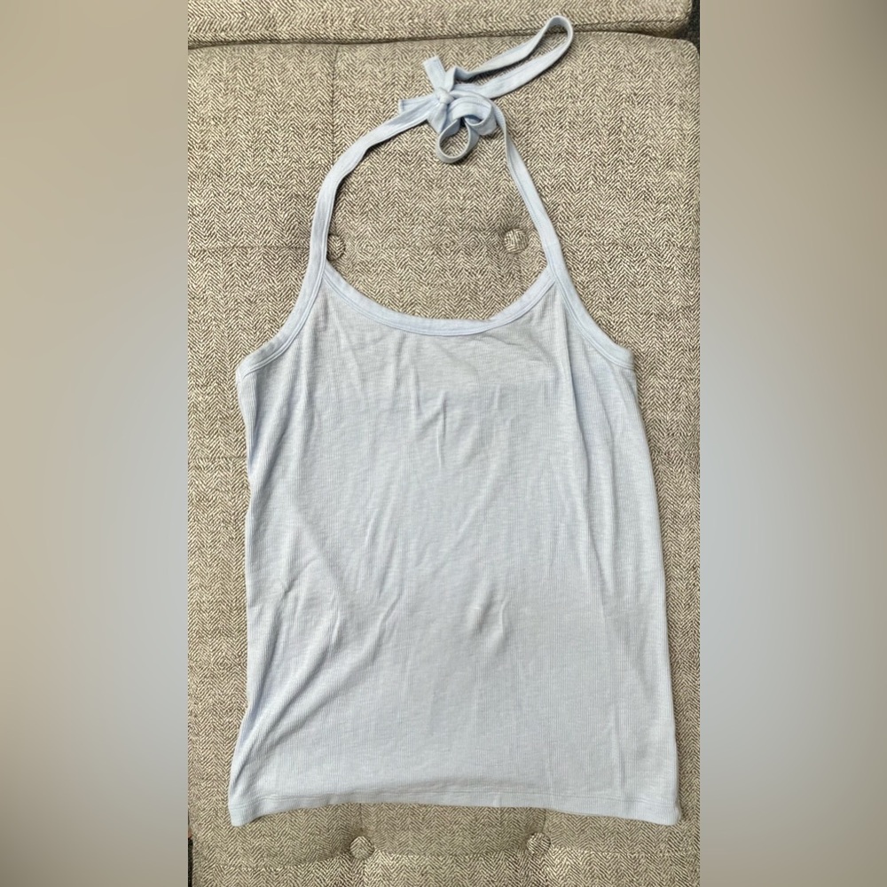 Aerie Light blue Camisole halter tank Top